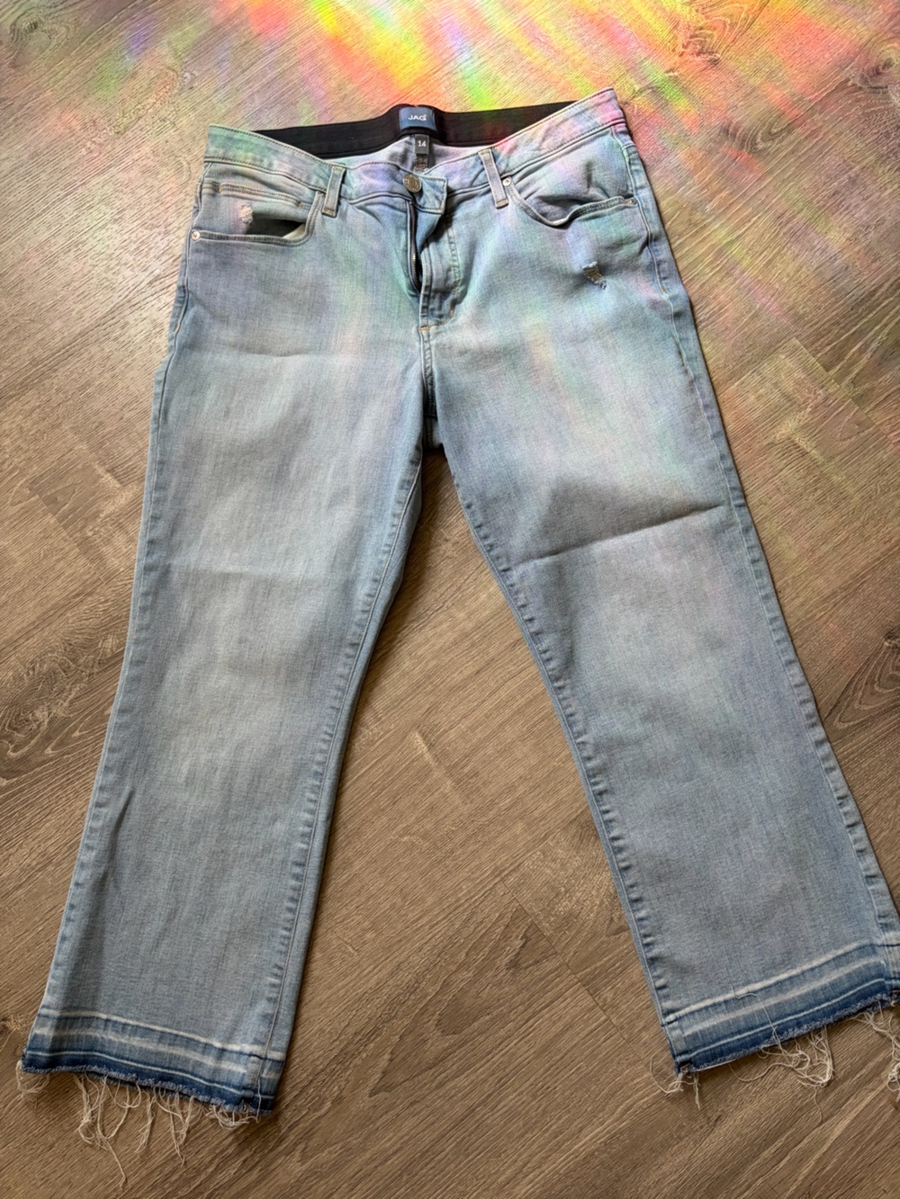 Jag Jeans Light Blue Straight Leg Denim